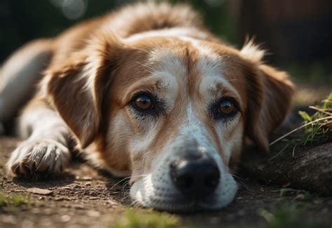 An old dog that spends a lot of time alone or doesnt receive the necessary attention it needs, can suffer from sadness and anxiety. . Old dog behavior before death